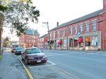 Main Street Searsport is a short walk from the house